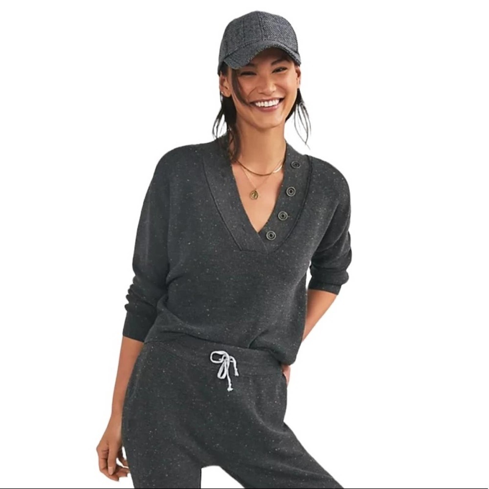 Daily Practice Anthropologie Knit Lounge Pullover
